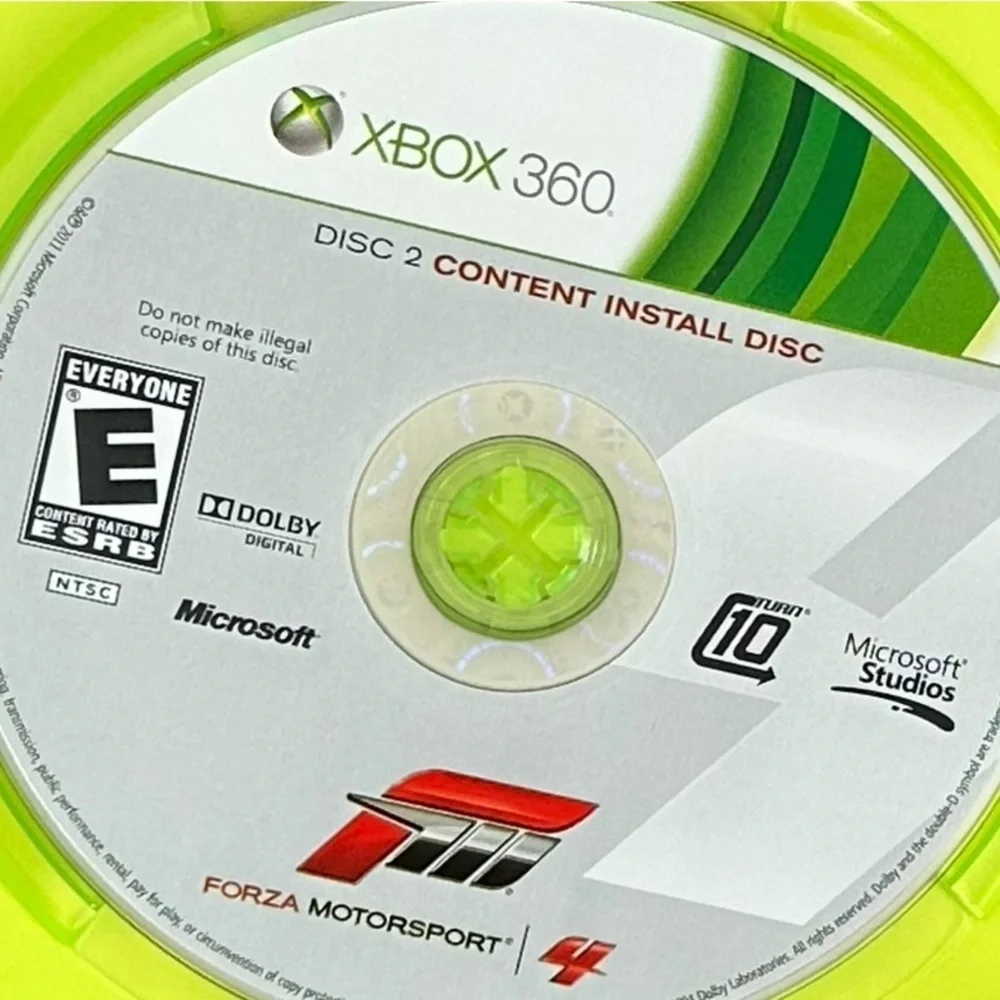 Forza Motorsport 4 XBOX 360 Working Condition 2 Disc Racing Videogame Ferrari